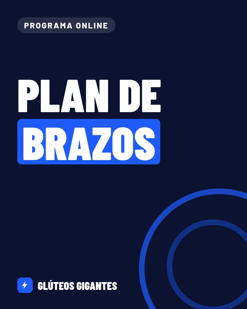 Portada del plan de brazos